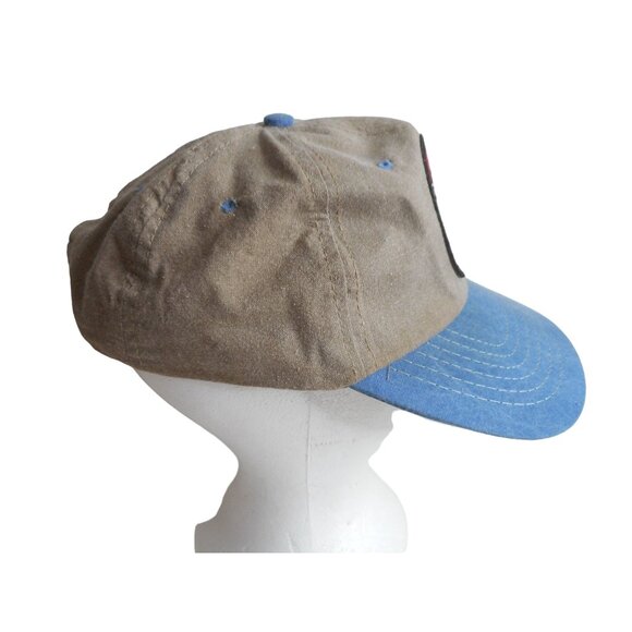 Vintage Trucker Baseball Hat Cap Snapback Adjustable Eagle Flag Peace USA Made - Picture 3 of 6